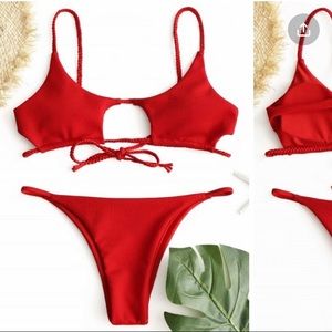 Red bikini